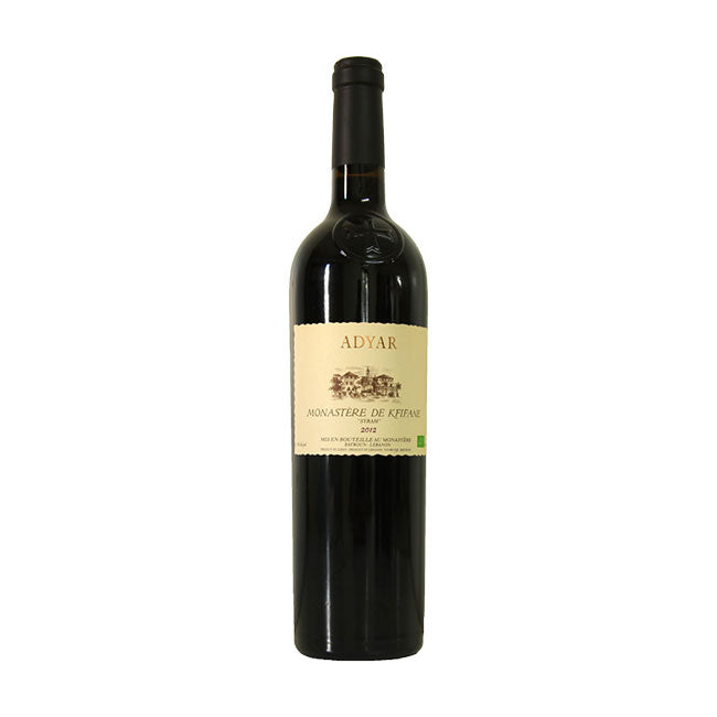 Adyar Monastere de Kfifane Red Wine - Vintage 2012